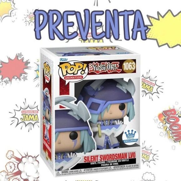 Funko Pop Yu-Gi-Yoh Silent Swordsman Funko Shop Exclusive - Picture 1 of 3